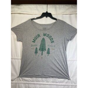 Parks Project T-Shirt Women’s Med Gray Muir Woods National Monument Casual USA